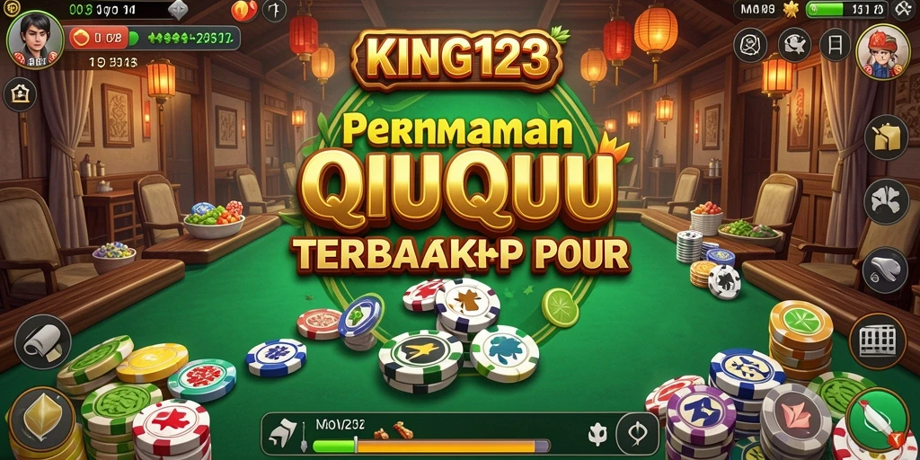 Screenshot menunjukkan gameplay menarik dari KING123 QiuQiu.