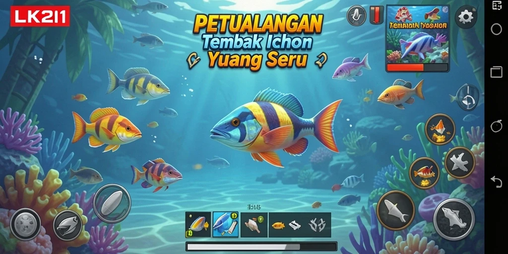 Tangkapan ikan besar dalam gameplay LK21 yang mendebarkan.