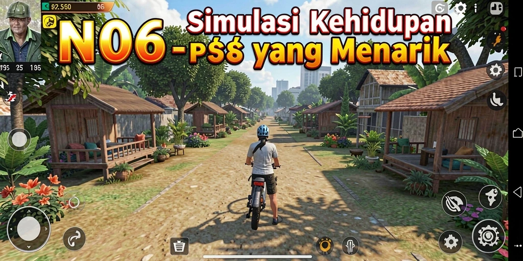Tampilan gameplay N06 yang menarik dan imersif.