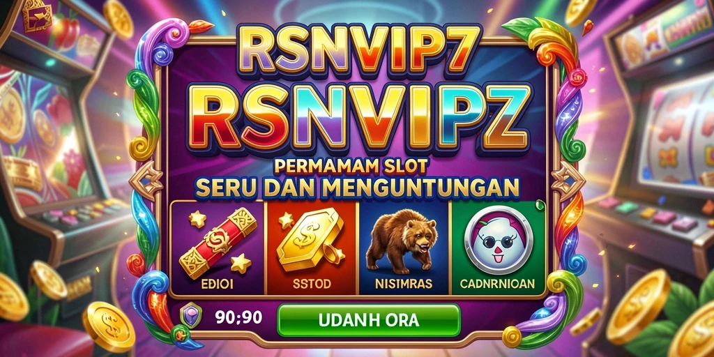 Tampilan gameplay RSNVIP7 dengan mesin Slot menarik.